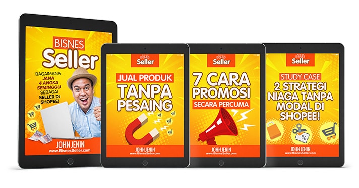 rahsia bisnes menjual di shopee